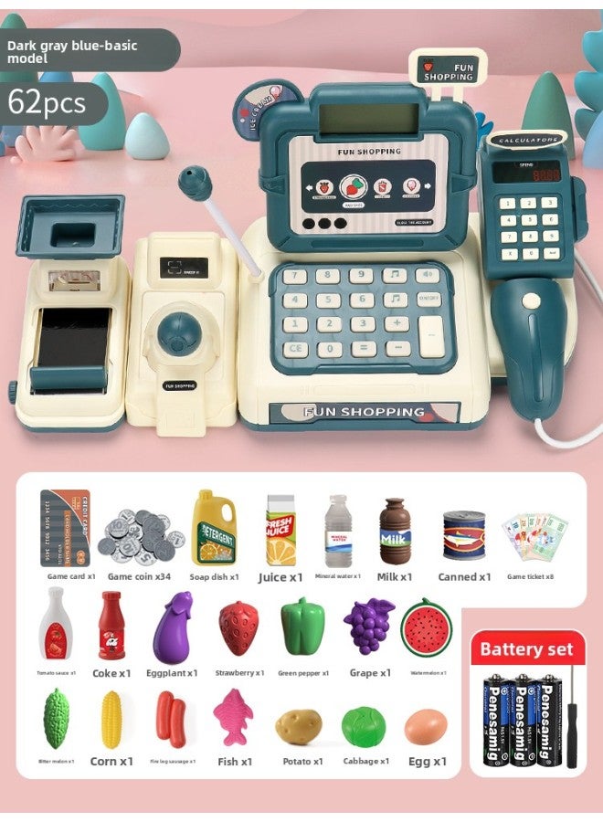 Children's educational toys girls gift suit play house cash register 3 birthday 6 parent-child interaction 4 multiplayer game 5